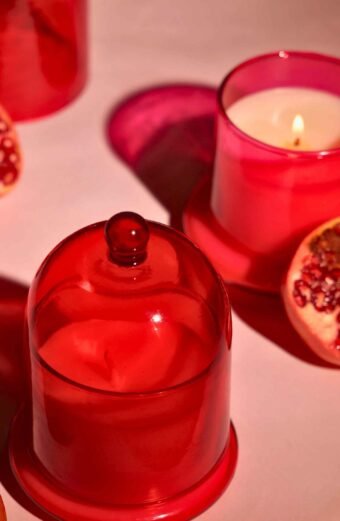 Candy Dome Light Candle