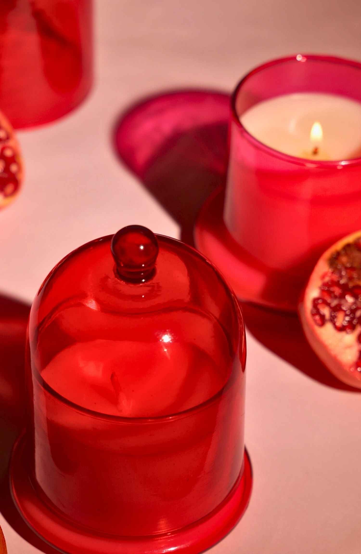 Candy Dome Light Candle