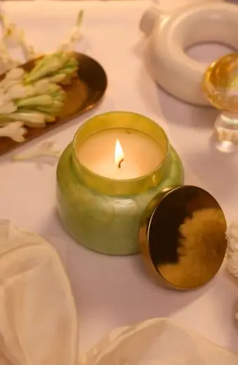 Little Lime Glow Candle- Jar Candle