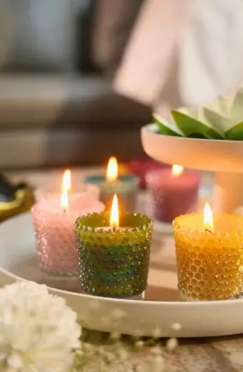 Rainbow Lights – Tealight Candle- Set of 6